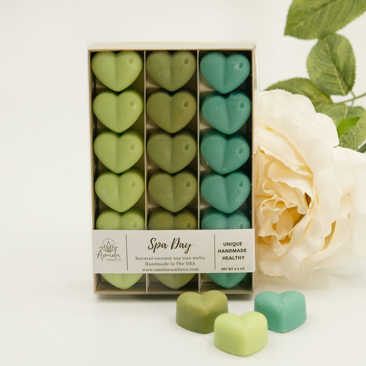 Spa Day Soy Wax Blend Scented Wax Melts, Strong Wax Tart Melts