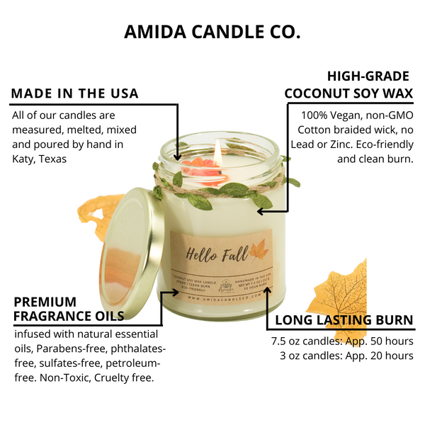 Hello Fall Candle | Choose Scent