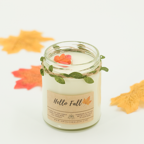 Hello Fall Candle | Choose Scent